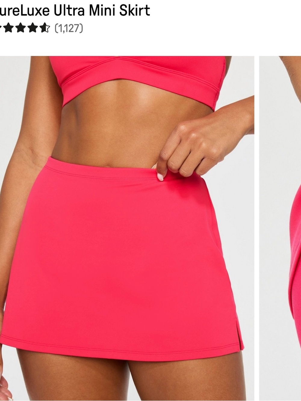 Fabletics mini skirt - Picture 4 of 6